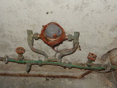 Main water service 
