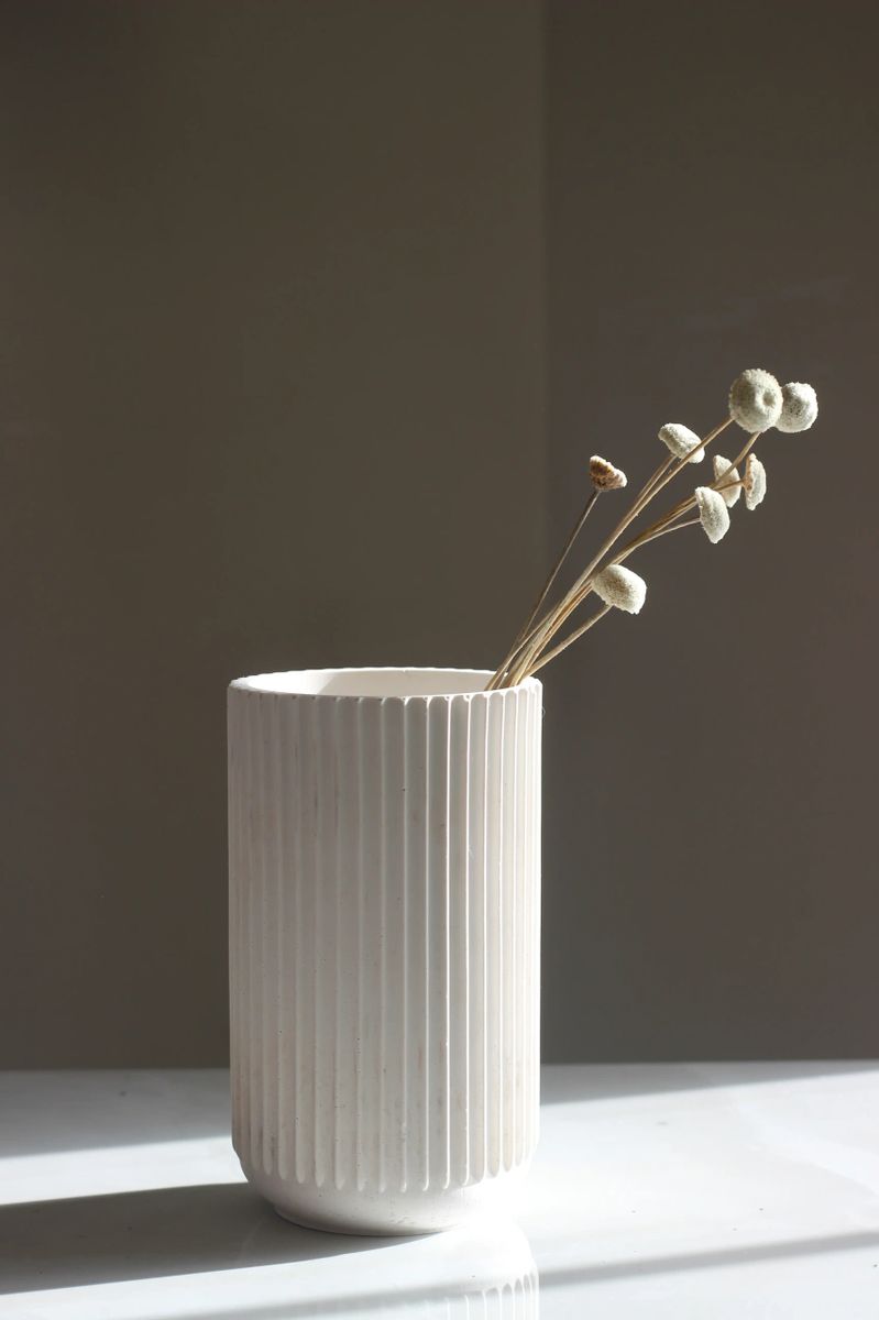 Concrete Vase/Kitchen Utensil Holder