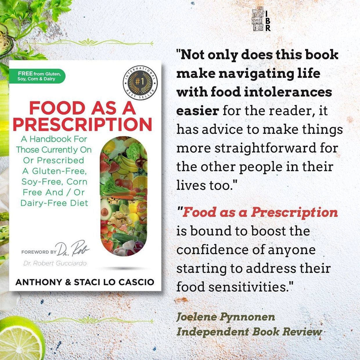 Food As A Prescription, Book Review, Quote, gluten free, corn free, soy free, dairy free, free from