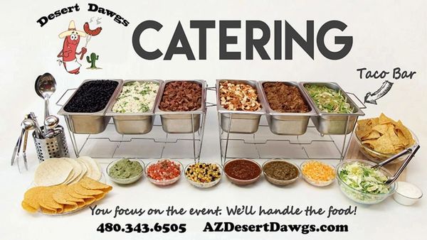 Taco bar catering
