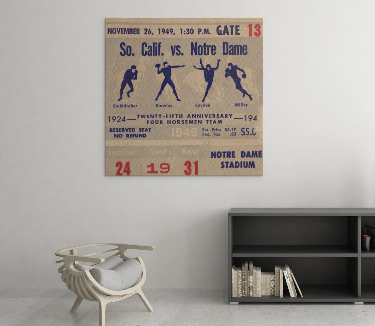 1978 Los Angeles Dodgers Ticket Stub Art Digital Art by Row One