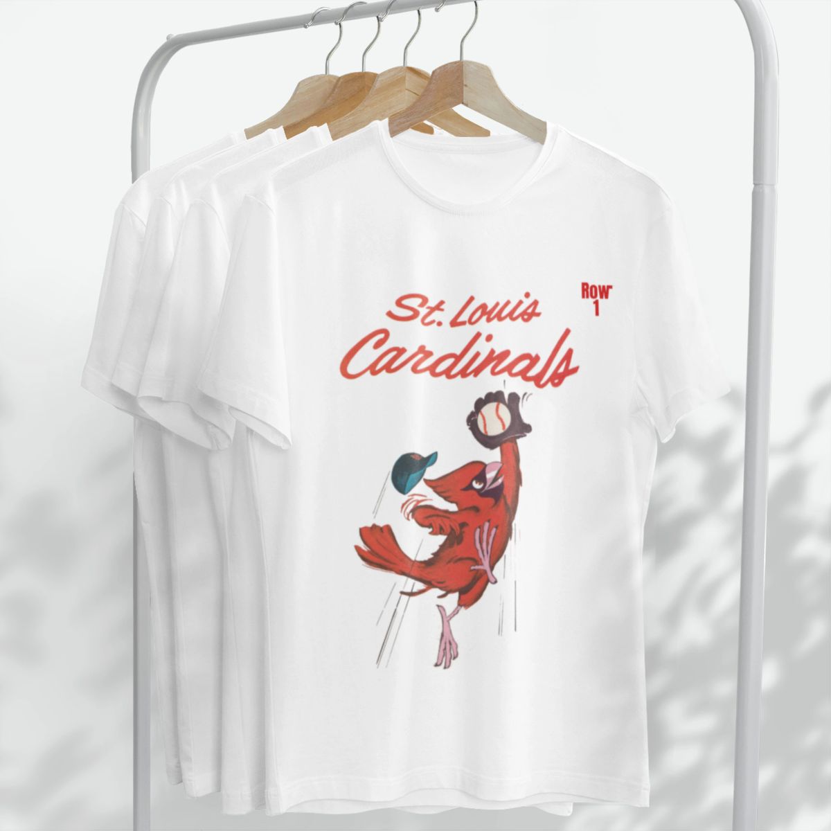 Vintage St. Louis Cardinals Art 1963 - Row One Brand