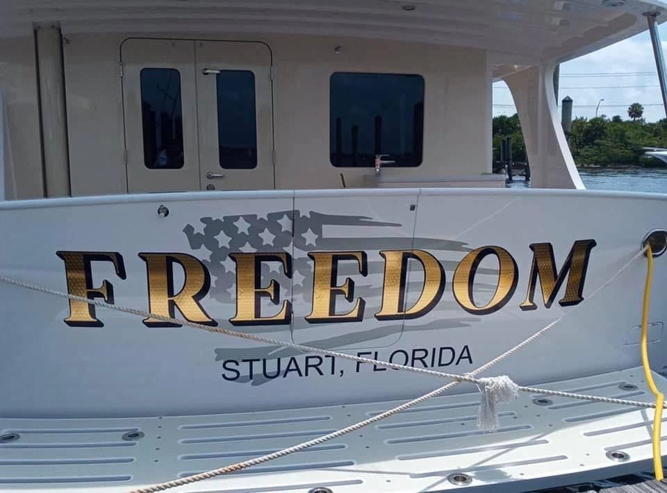 Seamaid Boat Lettering