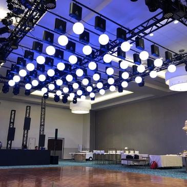 Renta de Esferas Led VIP en León, Guanajuato