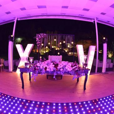 Renta de Pistas Led Pixel, Renta Pistas de Baile iluminadas en Leon, Guanajuato
