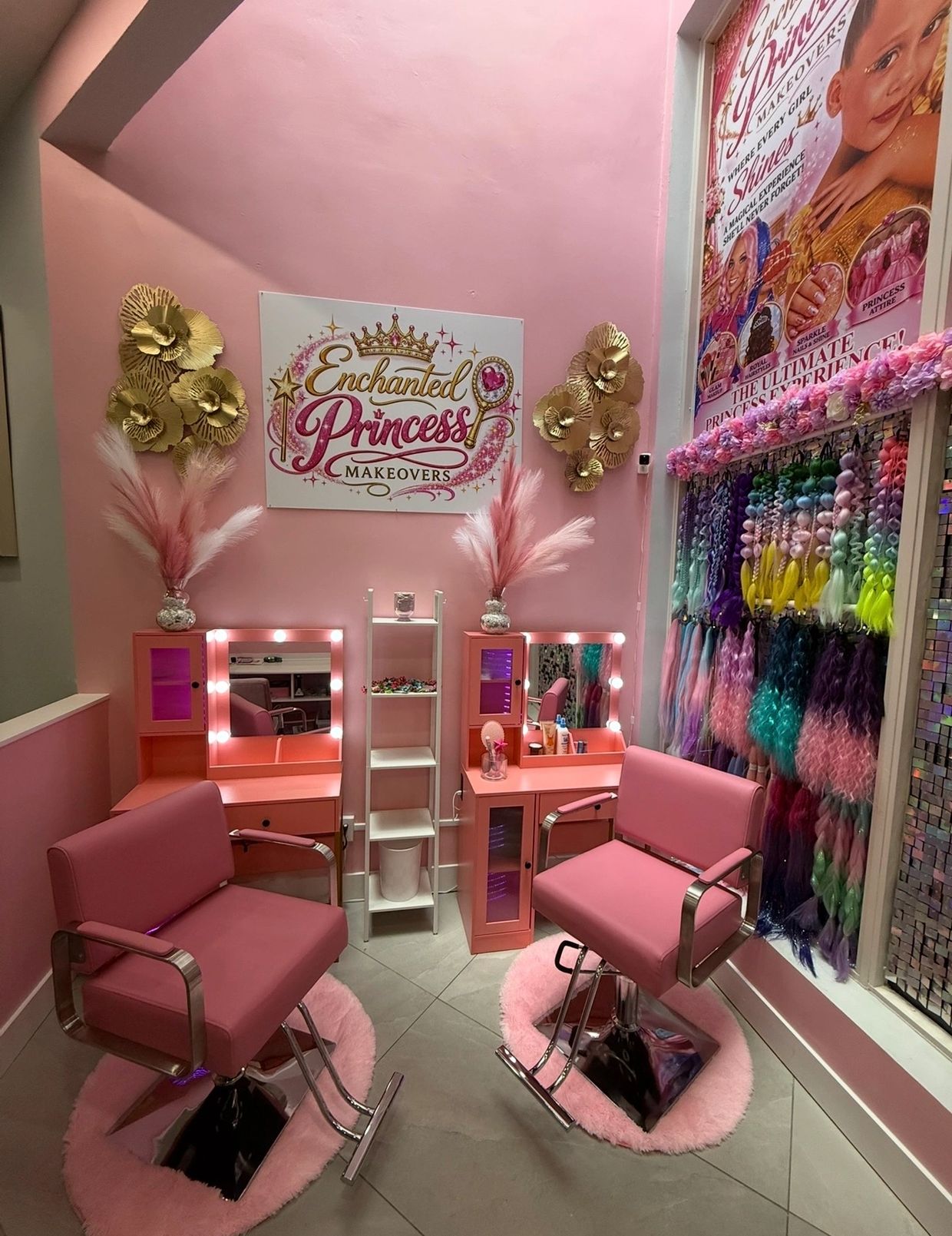 Princess makeover salon Orlando 