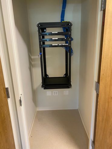 Network Rack and Category 6 Installation (Medical Space)