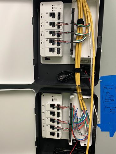 (2) Verkada AC41 Door Controllers - 8 Door Security System Installation

