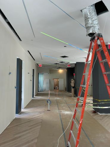 Construction Photos - 70V Audio Installation
