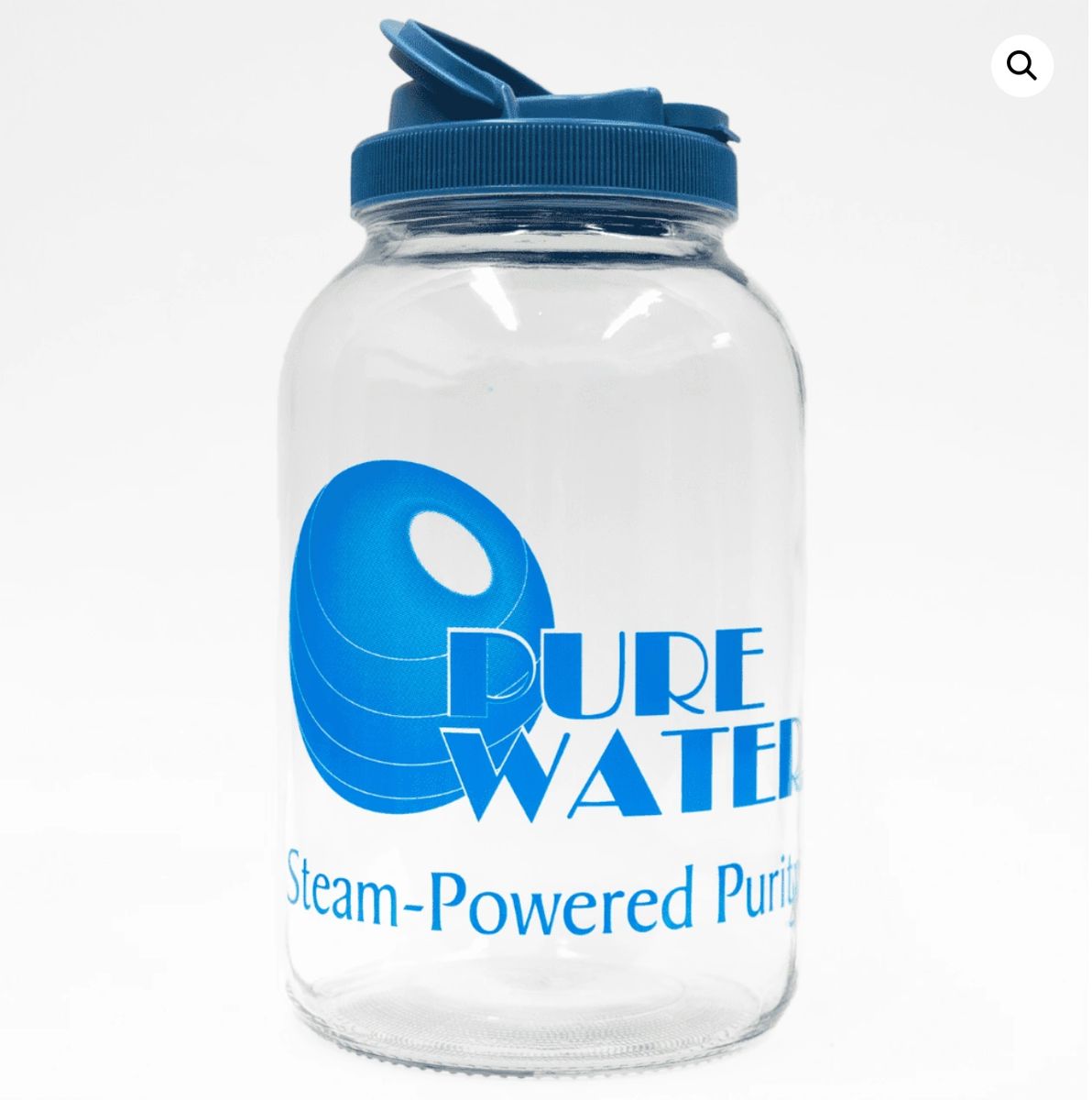 Mini Classic CT Glass Jar for Water with Lid