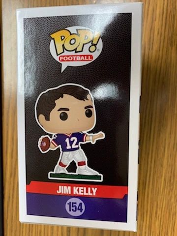 Jim Kelly Signed Funko Pop #154 JSA