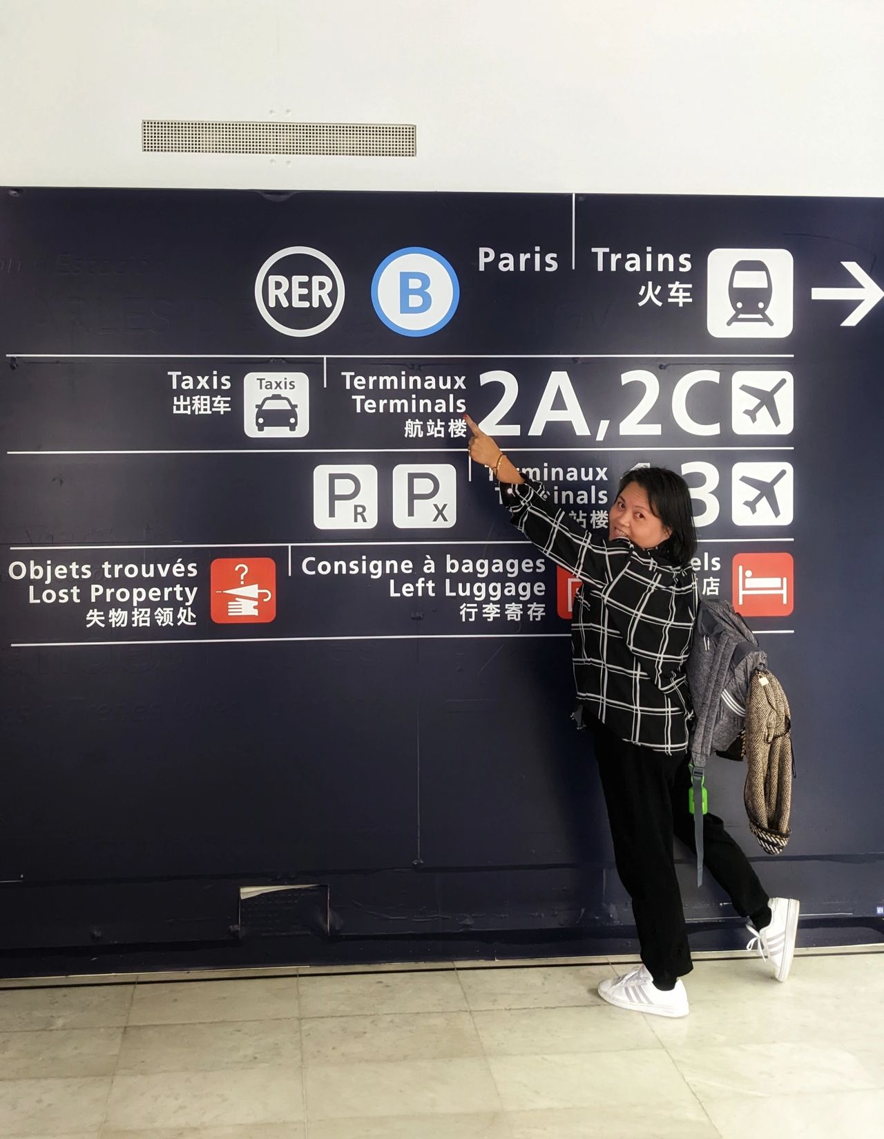RER B - that's where you should go, and get the train tickets! RER B - that's where you should go, and get the train tickets!