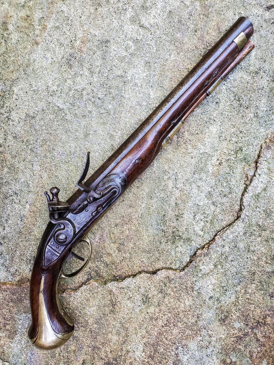 SOLD French cavalry flintlock pistol model 1733 by Girard