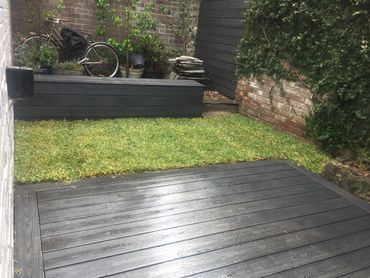composite deck and seating