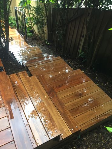 hardwood staircase