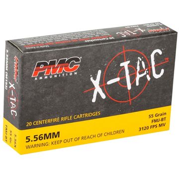 PMC X-TAC 55 grain 5.56mm ammo in stock in El Dorado KS