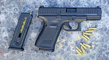 Glock 44 .22LR semi auto pistol with 2 magazines