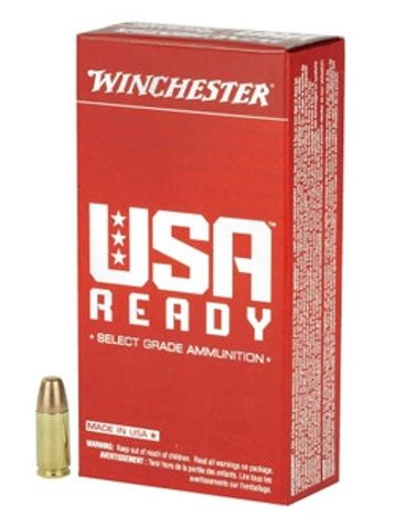 Winchester USA Ready 115 grain 9mm in stock in El Dorado KS 