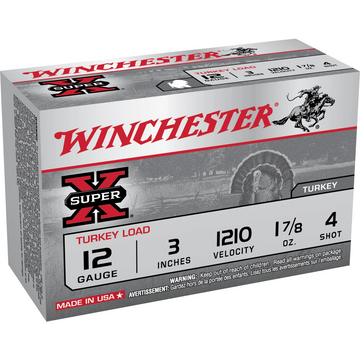 Winchester Super X Turkey 12 Gauge 3" shotshells