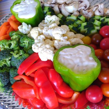 Vegetable platter