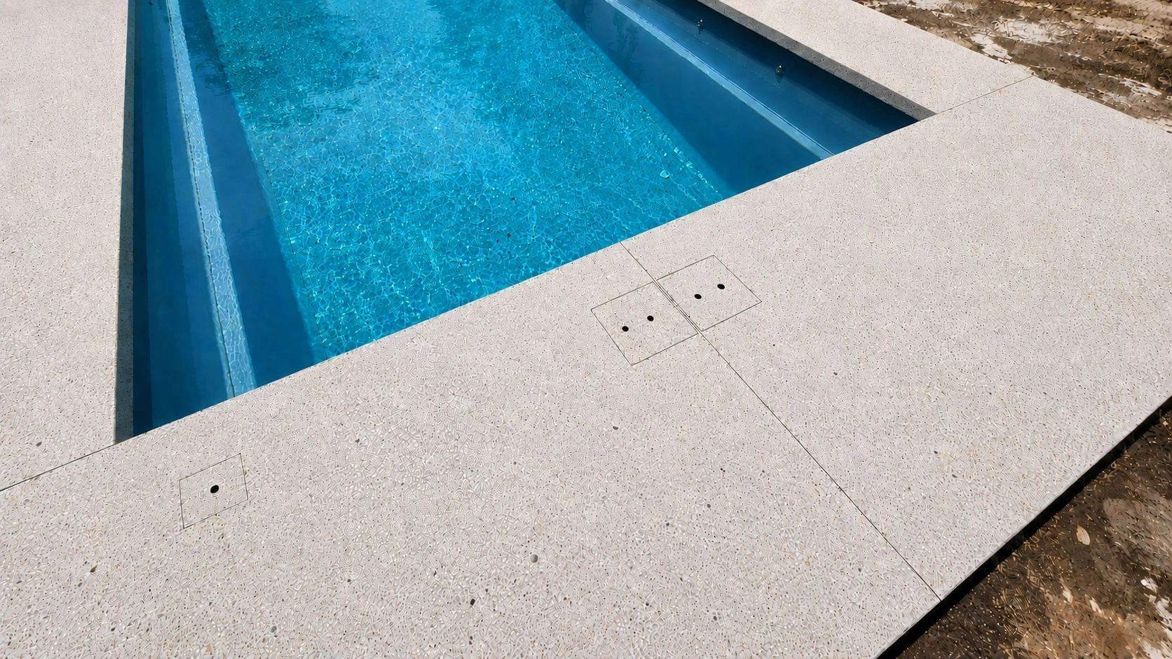 Steel Pool Edges Seamless Concrete Pool Edge