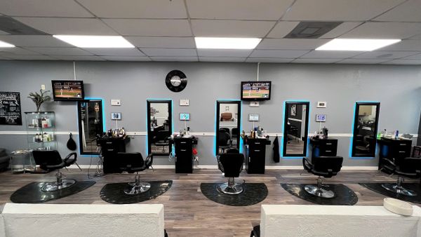 Hairdresser stations