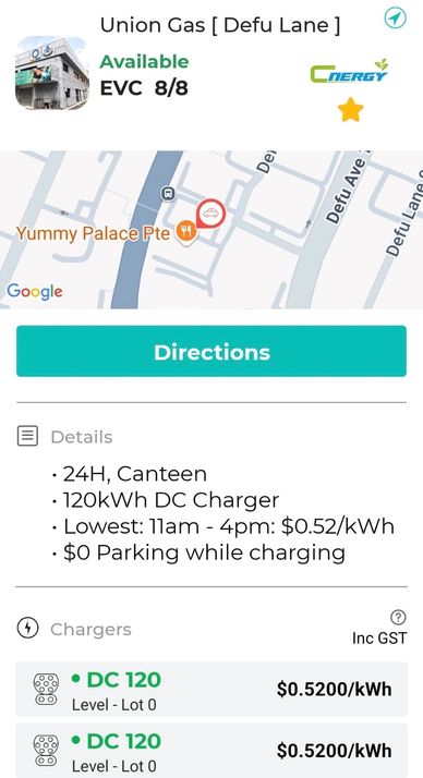 Union Gas EV Charger