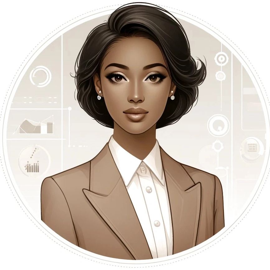 Image of an AI generated strategic consultant named Optima AI.