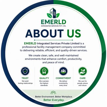 EMERLD offers professional facility management with trust, quality, commitment, and care.