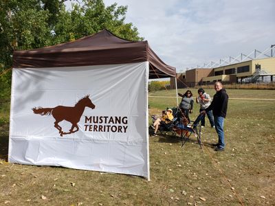 SMSU Football Tailgating Photo.