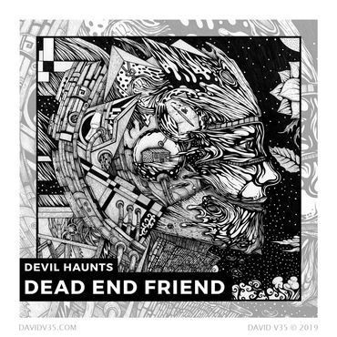 DEAD END FRIEND BAND / ALBUM COVER ART / 2019