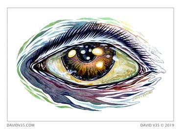 ICARUS EYE / WATERCOLOR / 2017