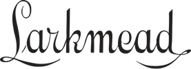 Larkmead logo in elegant script.