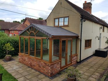 tiled conservatory roof insulated
