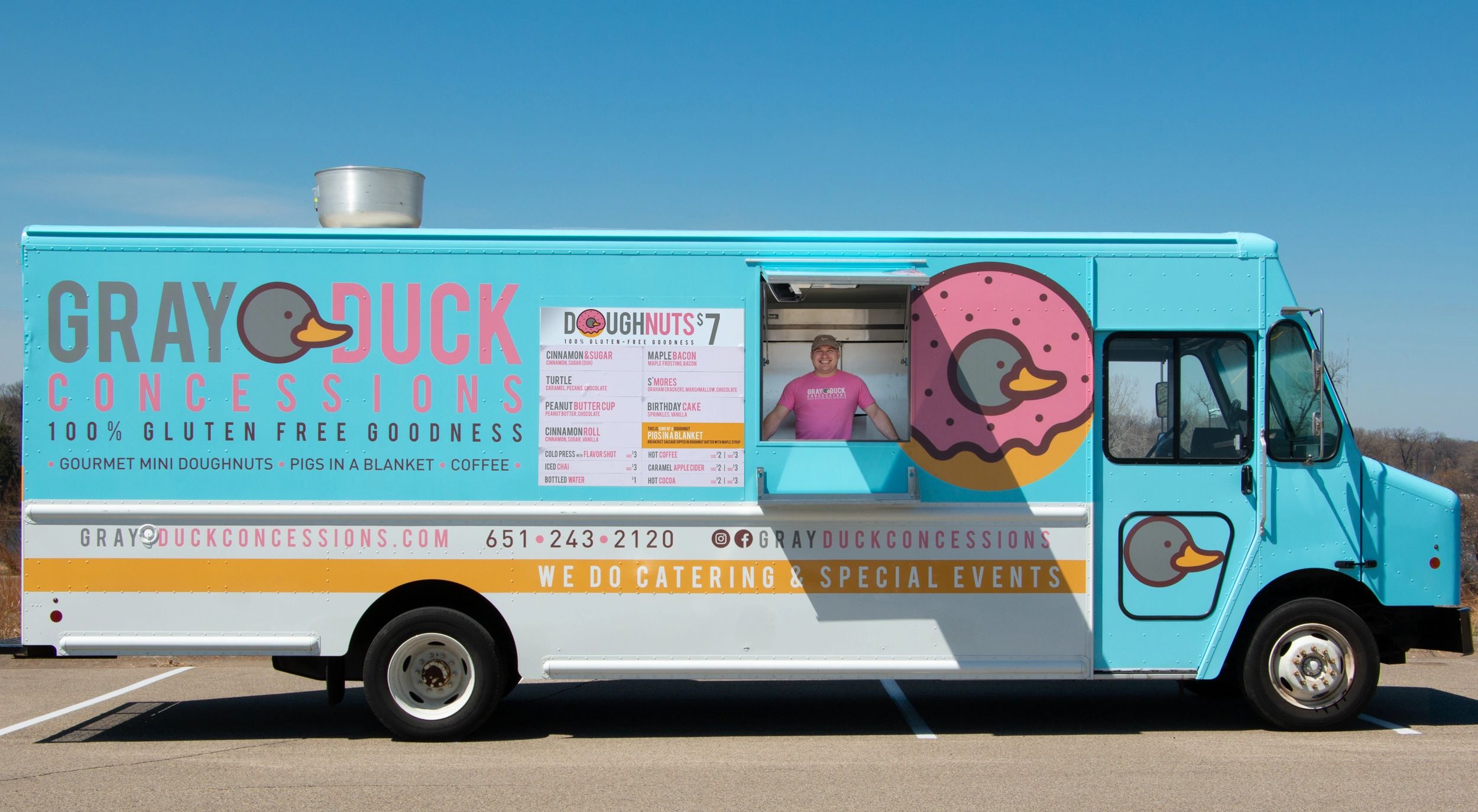 Gray duck concessions food truck gluten free