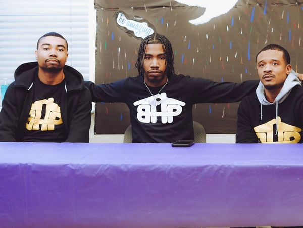 Left to right : Jordan Dixon , Wanye Brown & Terence Watts