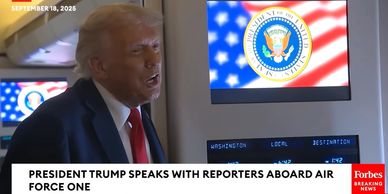 'It's Bad For The Environment—It Kills The Birds': Trump Rails Against Wind Turbines & Solar Panels