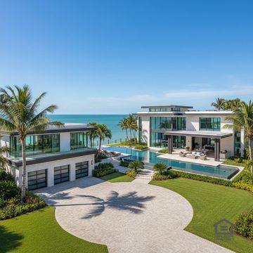 Luxury Florida home representing Jumbo Loan financing options.