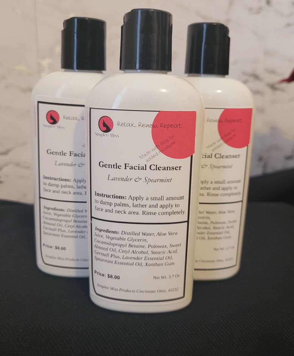 Products - Gentle Facial Cleanser