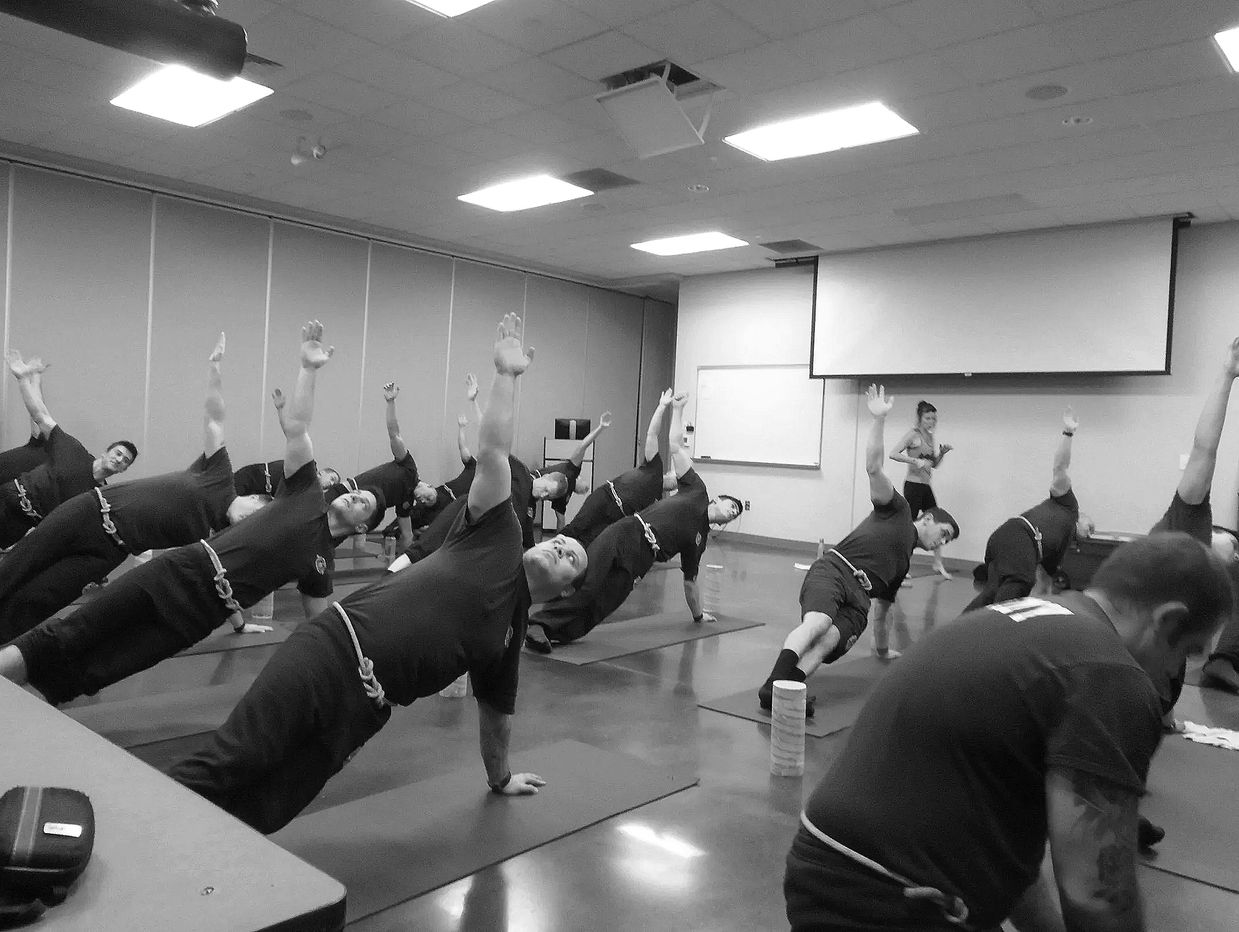 Yoga for Firefighters-Recruit training academy
