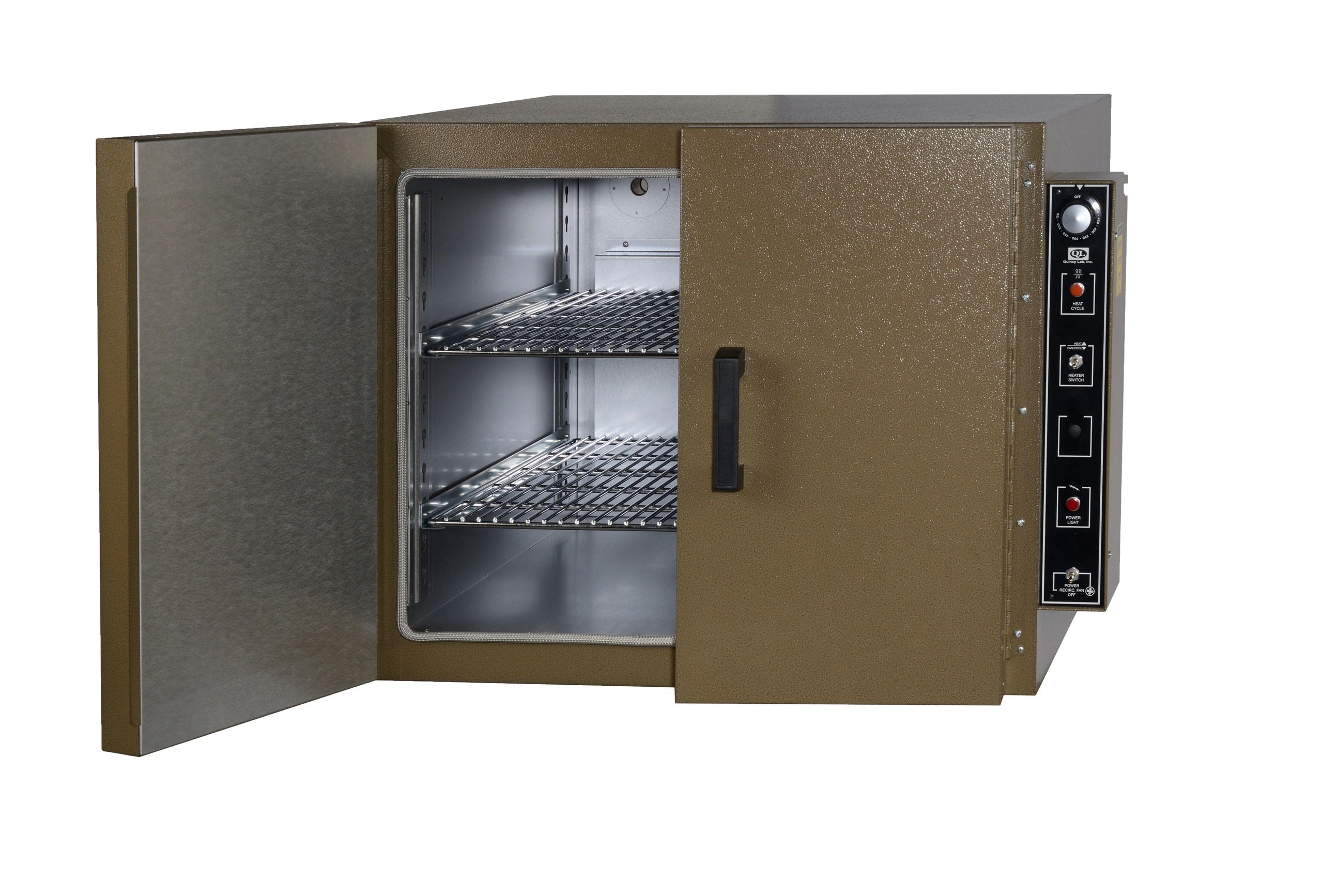 115V Quincy Lab 21-350ER Steel Bench Oven 7 Cubic feet Ramp and Soak Digital Controls