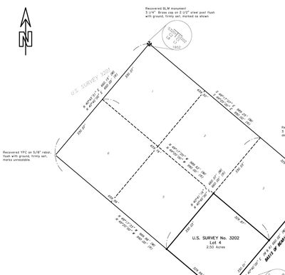 Record of Survey including asbuilt and boundary location