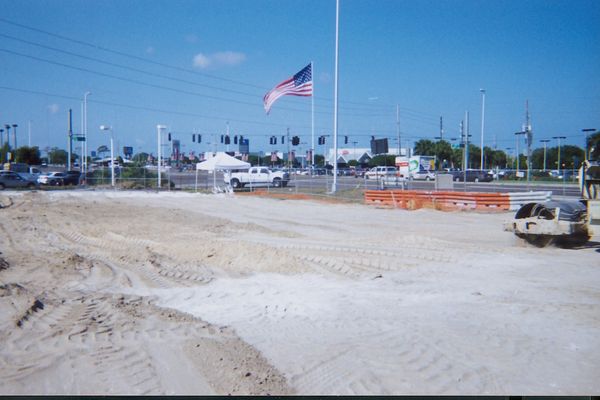 Site backfill and compaction near completion.