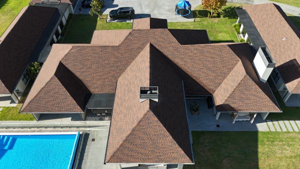 After roof soft wash