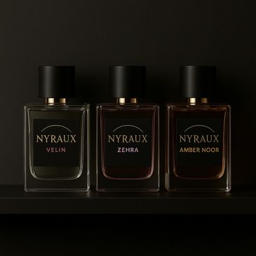 3 fragrances part of a collection
