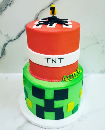 minecraft cake