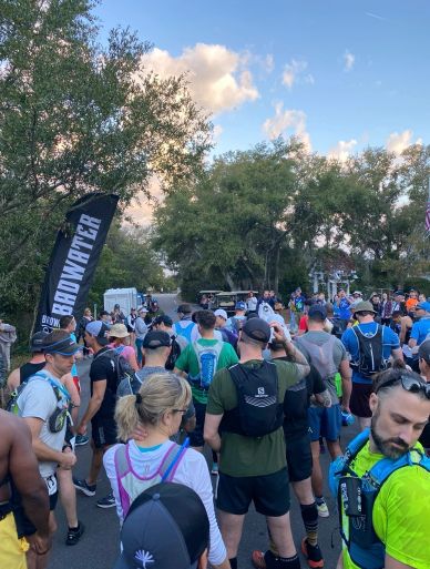 Runners ready for the Badwater Cape Fear Ultra