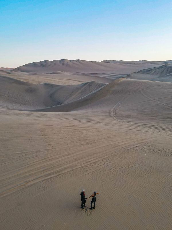 Desierto de huacachina en Peru