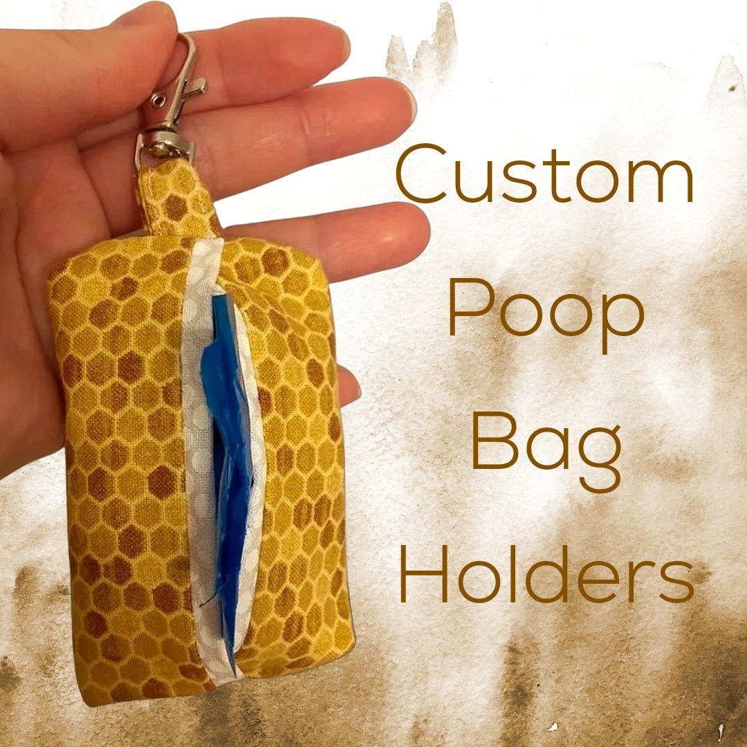Custom Poop Bag Holder
