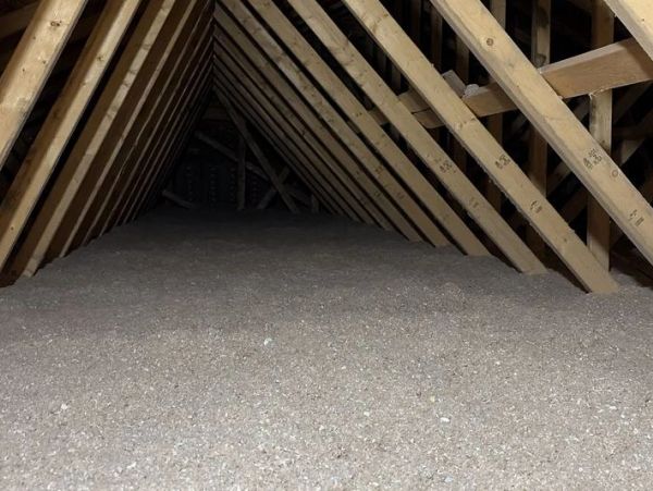 CR40 Insulation is a Licensed Insulation Contractor who Insulates Attics like this picture. dba of H